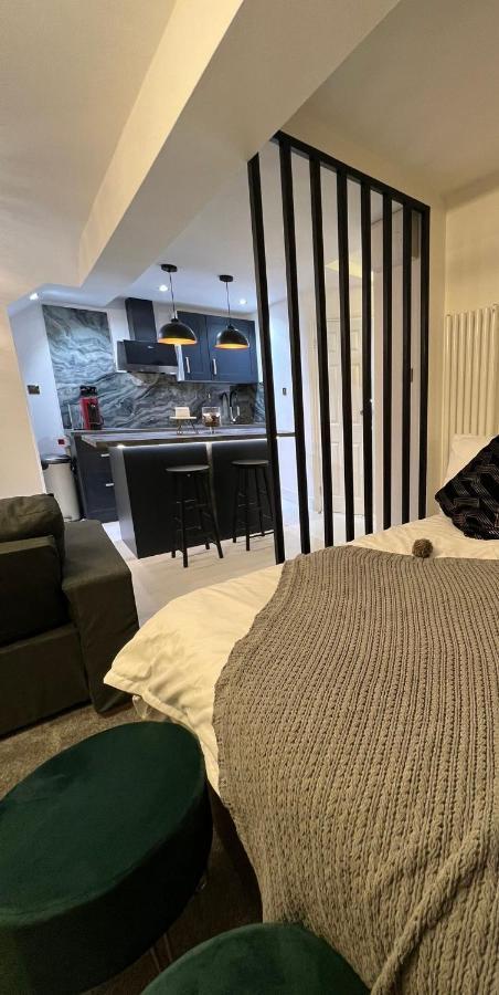 Newly Renovated Modern Studio Apartment In West Kensington London Exteriör bild